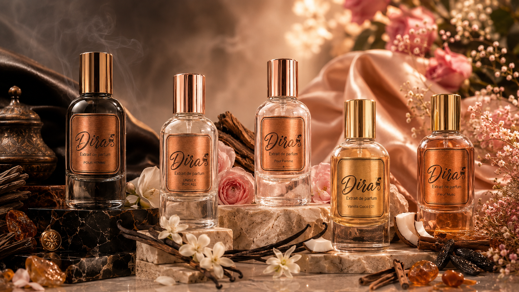 DIRA Fragrances — Collection de parfums de luxe